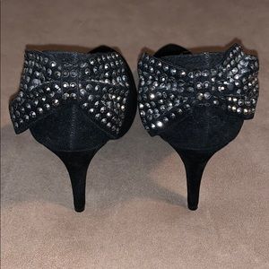 Bamboo Black Heels - image 1